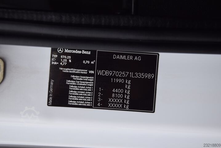 Kühlkoffer-LKW Mercedes-Benz Atego II  1222Kühlkoffer Thermo King MD 200 LBW
