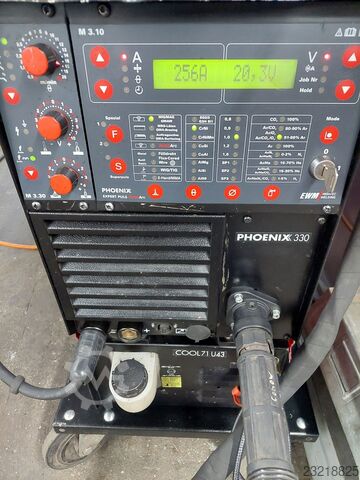 MIG-MAG-Puls-Schutzgasschweißgerät EWM Phönic 330 Expert Puls for