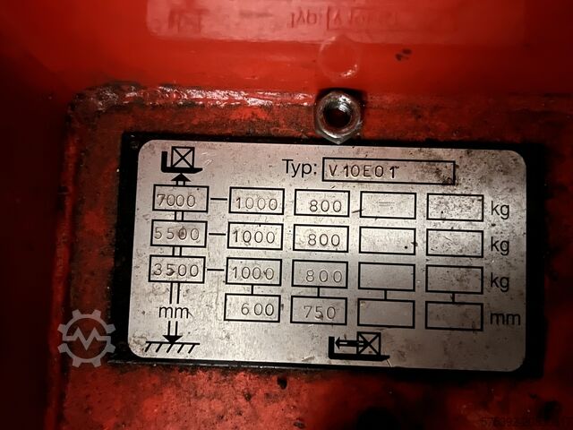 Schmalgangstapler Hochregalstapler Linde V10