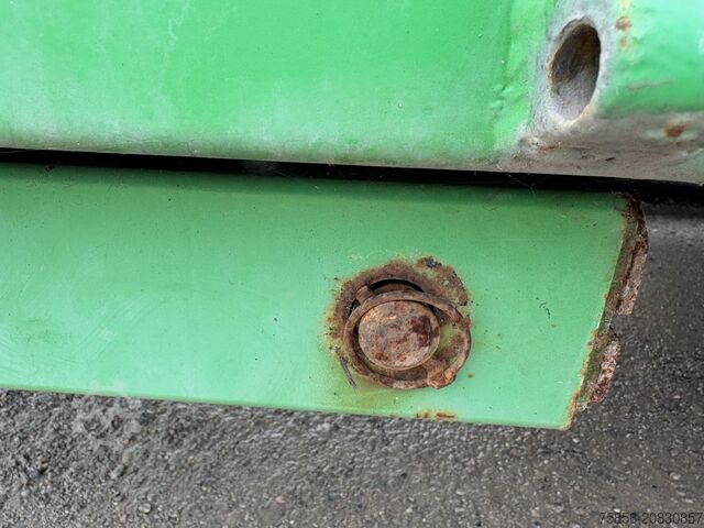 Anhänger-Wechselpritsche Krone BDF 7,45m TOP Zustand Zurringe