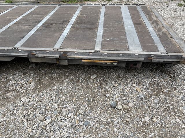 Wechselpritsche offen Wecon Verzinkte Plattform Zurringe+Lochleiste