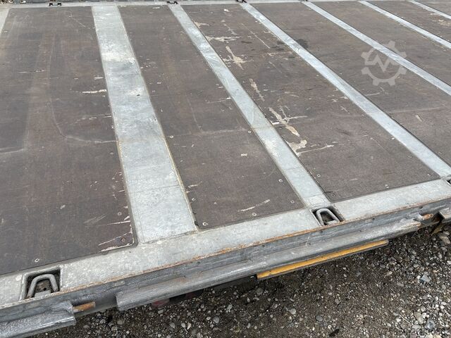 Wechselpritsche offen Wecon Verzinkte Plattform Zurringe+Lochleiste