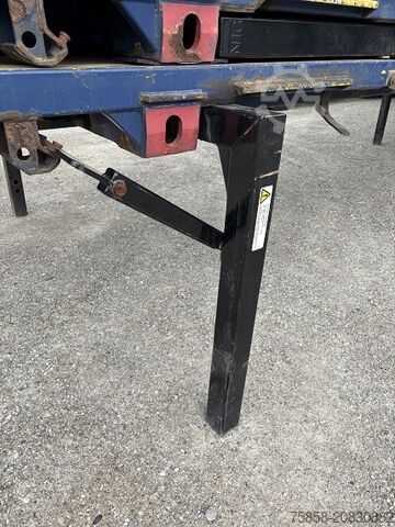 Wechselpritsche offen Krone 7,82m BDF Plattform mehrfach