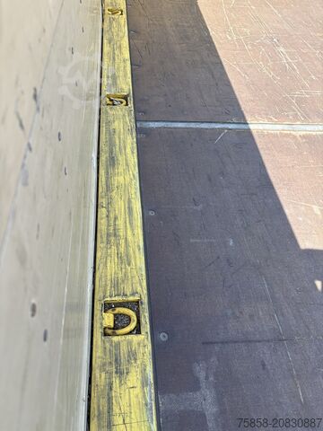 Wechselpritsche offen Krone Baustoff Wechselbrücke 7,45m Türen