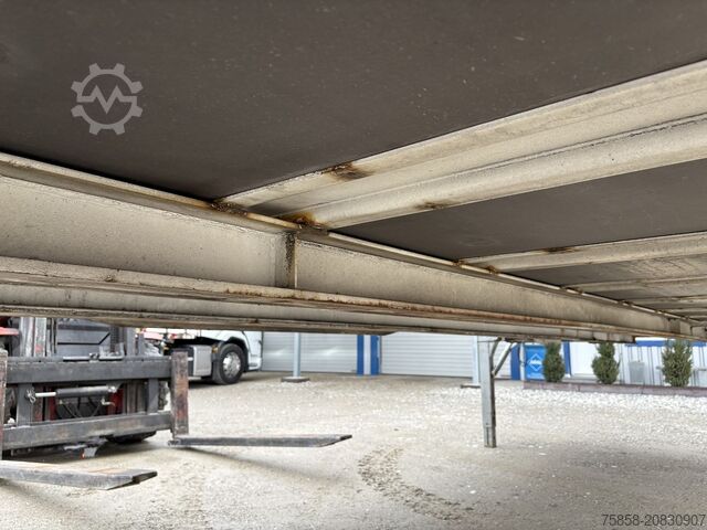 Wechselbrücke mit Pritsche & Plane Krone Jumbo 3m Innenhöhe Hubdach Edscha