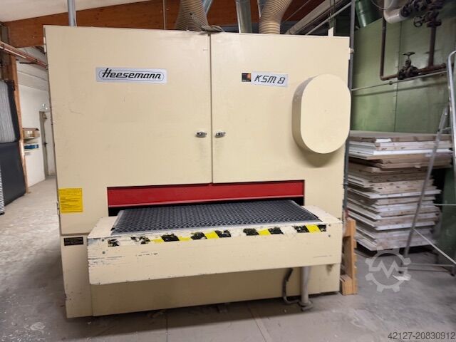 Breitbandschleifmaschine mit Lackschliff Heesemann KSM8 CSD 1300 + EA2