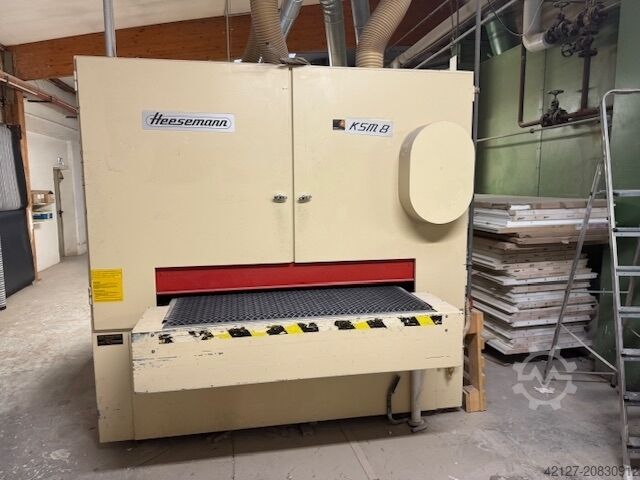 Breitbandschleifmaschine mit Lackschliff Heesemann KSM8 CSD 1300 + EA2