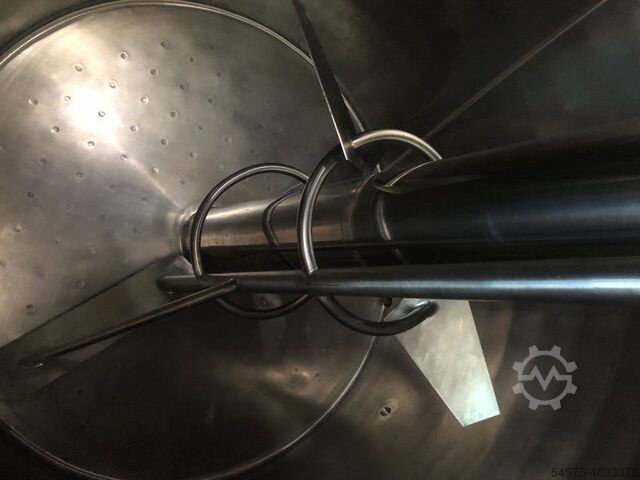 Stainless steel container with stirrer Inox Behälter GmbH 10340