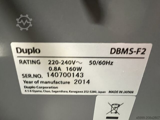 Broschürenfertigungssystem Duplo isaddle