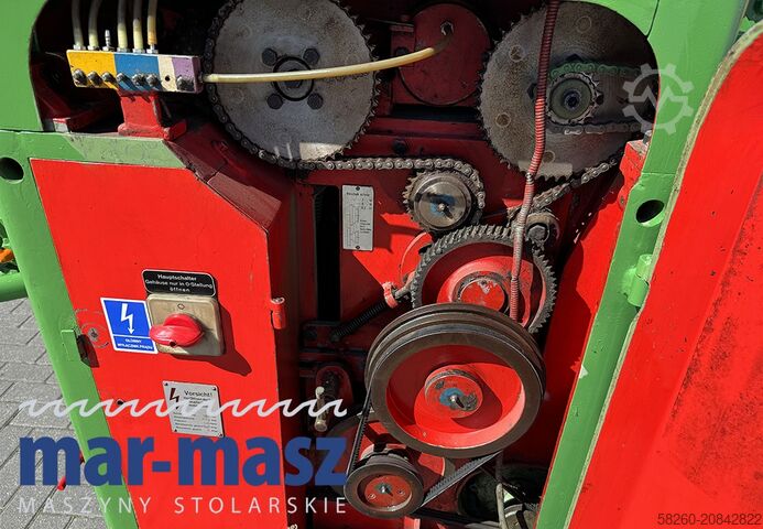 Breiter Vierseitenhobel KUPFERMUHLE 80 na 6 głowic 80cm 