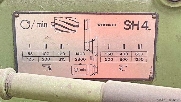 Bettfräsmaschine Steinel SH 4 D