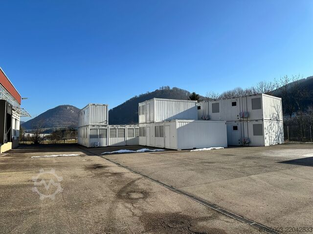 Residential container Diverse 20ft Container-Anlage (24 Einheiten)