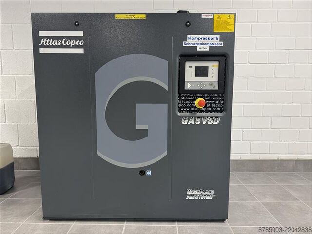 Screw compressor Atlas Copco GA 5 VSD