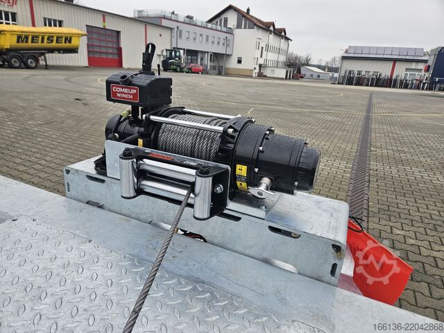 Open semitrailer Fliegl 3-Achs Plateau SDS 380 Spezial Mega-Z