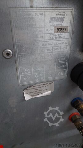 MIG-MAG-Schutzgasschweißgerät REHM SYNERGIC:PRO 2 / 450-4