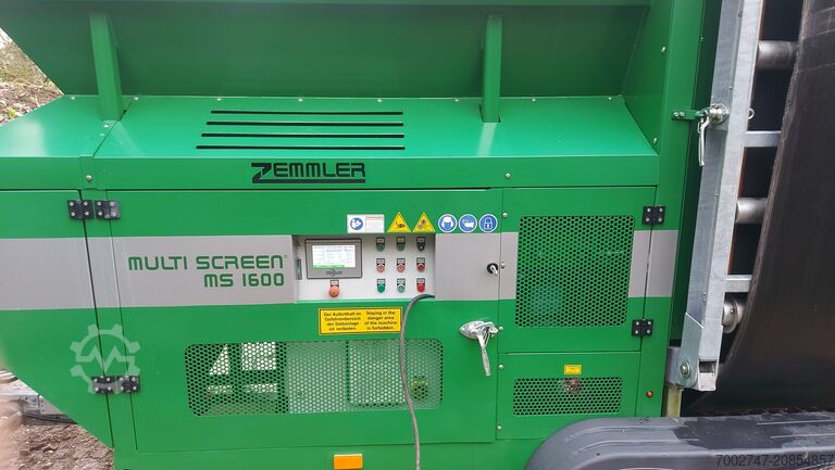 Screening plant Zemmler MS 1600