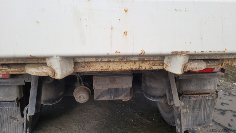 Walking floor MEILLER KISA3 Stahlmulde hydr. Klappe Liftachse