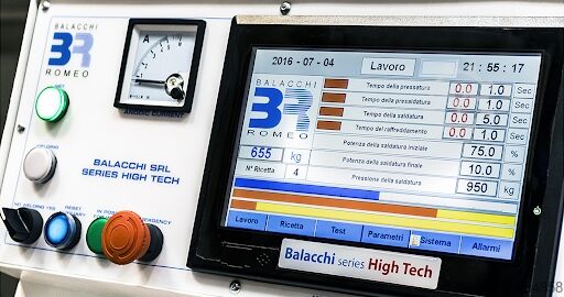 HF Welder BR10PT800 High-Frequency Welding Machine Balacchi srl BR10PT800