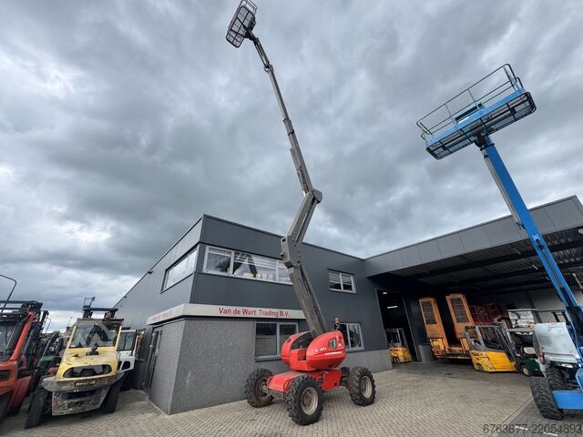 Manitou 180ATJ Gelenkarmarbeitsbühne / Arbeitsbühne 18,18 m Arbeitshöhe 4x4x4 2008 Diesel MANITOU 180ATJ Knikarm hoogwerker / Arbeitsbuhne 18.18M werkhoogte  4x4x4 2008 Diesel
