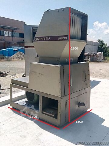 Mill 650, 3 rotary blades + 2 fixed, CUMBERLAND 650