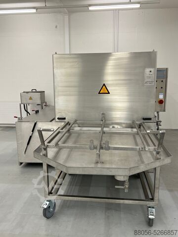 Spray washing system - Parts washing system Render Reinigungsanlage W150-Spritzreinigung 2- Tank