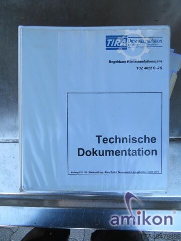 Begehbare Klimasimulationszelle TIRA KB 127 TCZ 4022 S -2K -40 bis +140°C