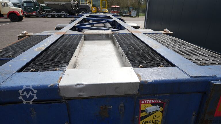 Container transportation D-tec Container transport trailer ADR 30FT