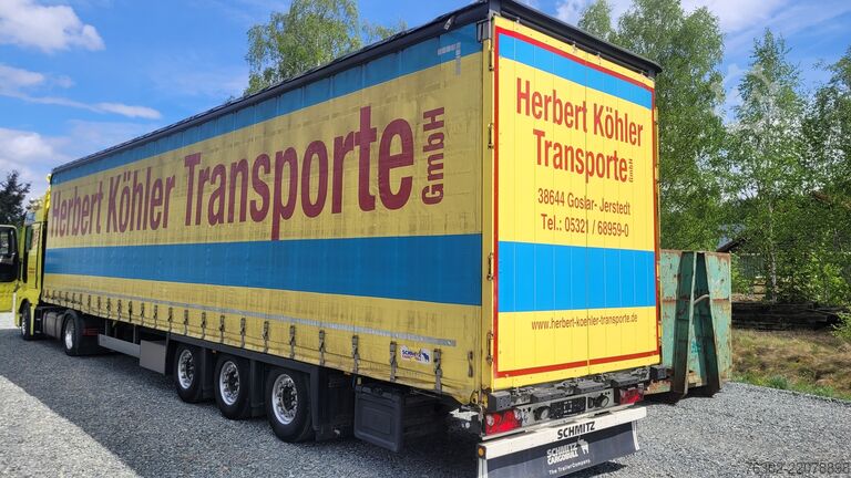 Platform Schmitz Cargobull SCS 24L Mega Edscha Code XL Hubdach