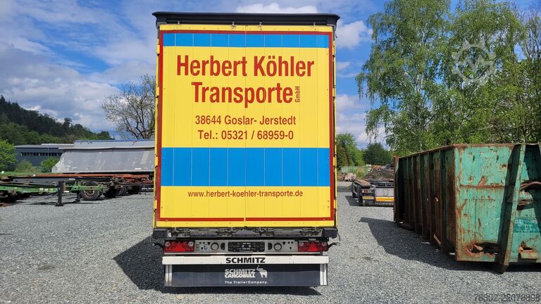 Platform Schmitz Cargobull SCS 24L Mega Edscha Code XL Hubdach