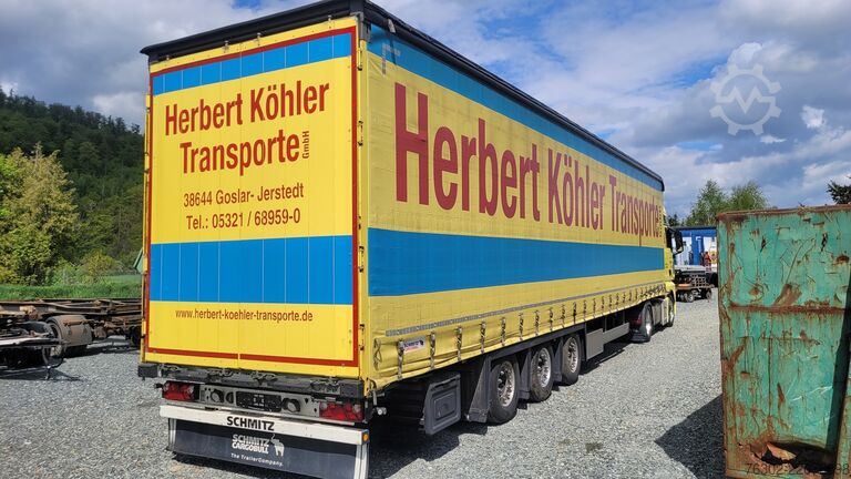 Platform Schmitz Cargobull SCS 24L Mega Edscha Code XL Hubdach