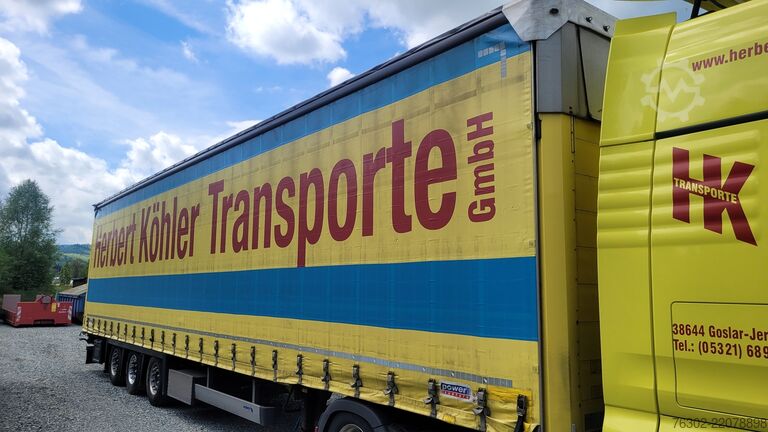Platform Schmitz Cargobull SCS 24L Mega Edscha Code XL Hubdach