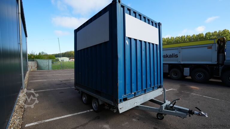 Container transportation Oosterwijk JOP 3500 10FT Container trailer 3.500KG