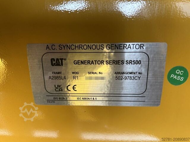 Aggregat Caterpillar DE550E0 - C15 - 550 kVA Generator - DPX-18027