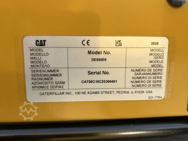 Aggregat Caterpillar DE550E0 - C15 - 550 kVA Generator - DPX-18027