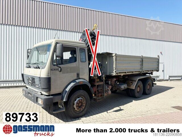 Kipper LKW Mercedes-Benz SK 2635K 6x4, V8, Dautel-Kipper, Wechselsystem