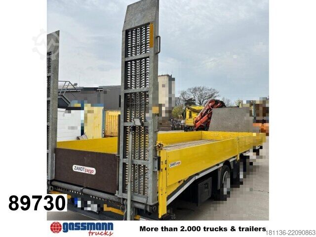 Low loader trailer  TAT-B 140, Verzinkt