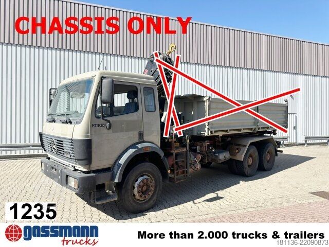 Truck chassis Mercedes-Benz SK 2635K 6x4, V8
