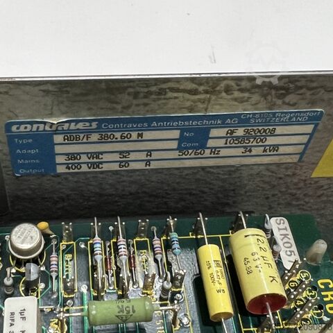 Spare Parts CONTRAVES ADB/F 380.60M