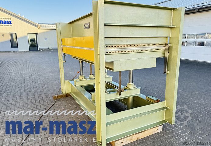 Two-shelf veneer press JOOS typ HP 100 hydrauliczna