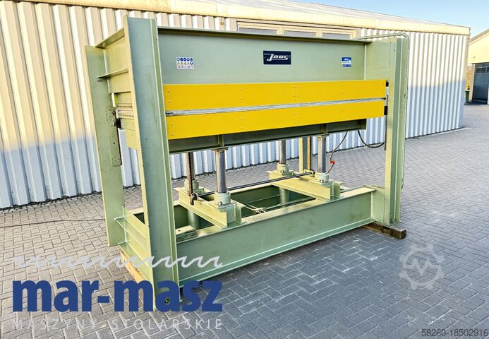 Two-shelf veneer press JOOS typ HP 100 hydrauliczna
