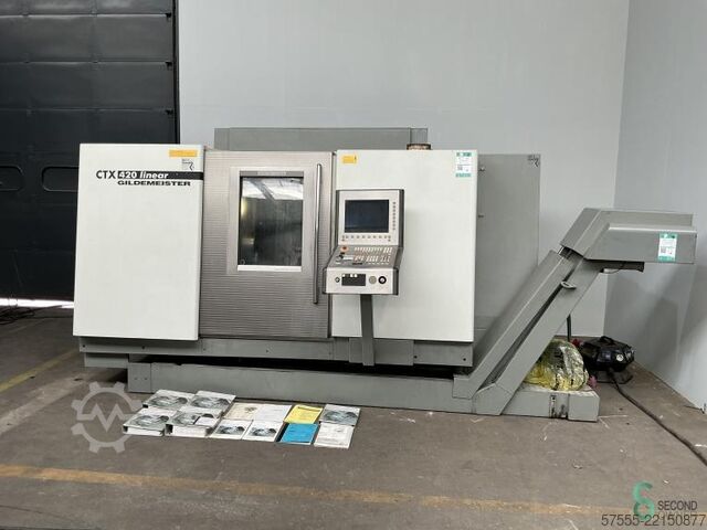Horizontal lathes  DMG Gildemeister CTX 420 linear 2003 DMG Gildemeister CTX 420 linear