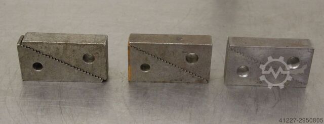 Universal clamping pad 3 set Witte verschiedene Größen