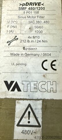 Frequency converter 630kW Schneider MX eco 4V630