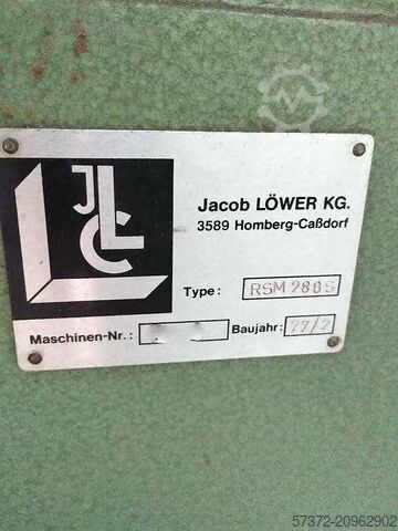 Frame Grinding Machine Löwer RSM 280 S