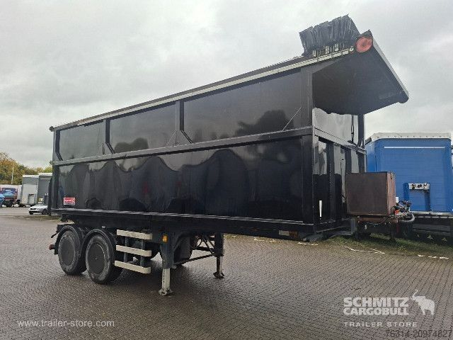 Tipper semitrailer Kempf Kipper Stahlrundmulde 36m³