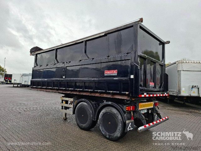 Tipper semitrailer Kempf Kipper Stahlrundmulde 36m³