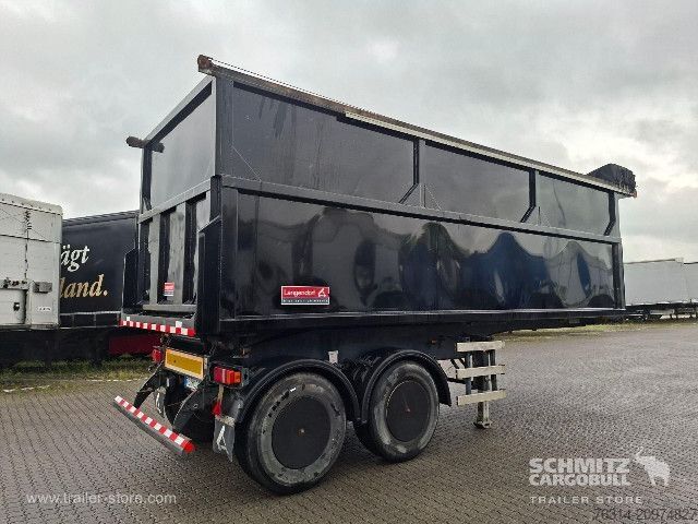 Tipper semitrailer Kempf Kipper Stahlrundmulde 36m³