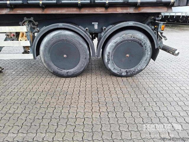 Tipper semitrailer Kempf Kipper Stahlrundmulde 36m³
