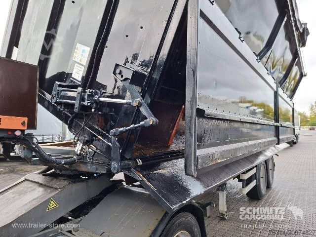 Tipper semitrailer Kempf Kipper Stahlrundmulde 36m³