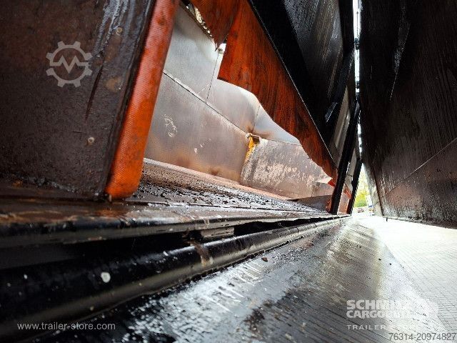 Tipper semitrailer Kempf Kipper Stahlrundmulde 36m³